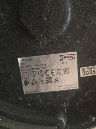 Lámpara de pie IKEA