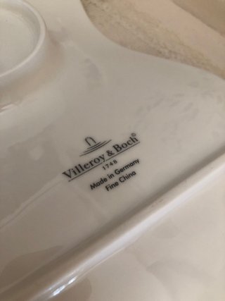 Taza y plato Villeroy&Boch