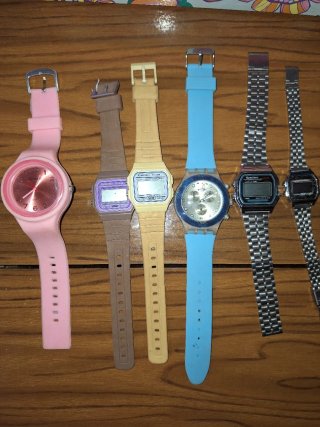 Lote de 6 relojes para niño