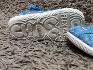 Sandalias Chicco Talla 25 Azul Estampado azul