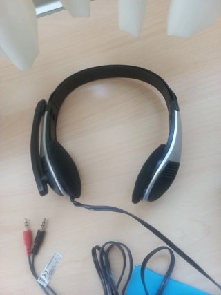 Auriculares Conceptonic Polona Stereo Negro/Plata