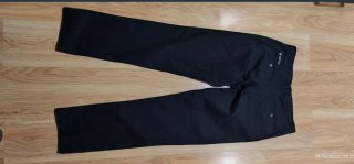3 Pantalones Chinos Workteam Negros. Talla 42.