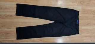 3 Pantalones Chinos Workteam Negros. Talla 42.
