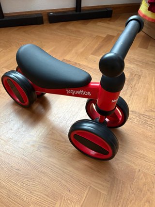 Bici de aprendizaje Juguettos roja
