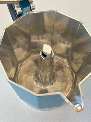 Cafetera Moka Pezzetti Azul