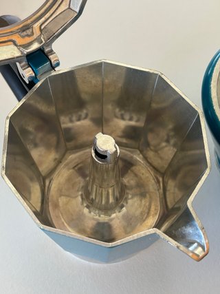 Cafetera Moka Pezzetti Azul