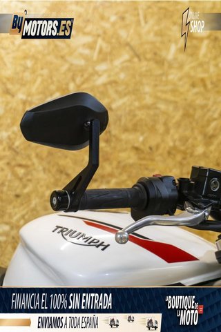 TRIUMPH Street Triple S **SC PROJECT**PUÑOS CALEFACTABLES**