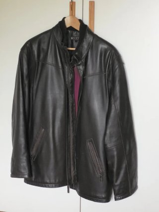 Chaqueta de Piel SERRA Marrón Talla 58