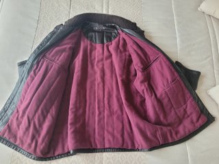 Chaqueta de Piel SERRA Marrón Talla 58