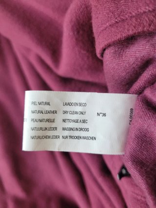 Chaqueta de Piel SERRA Marrón Talla 58