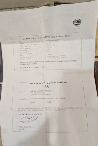 Amoladora Recta Yaim YA 506