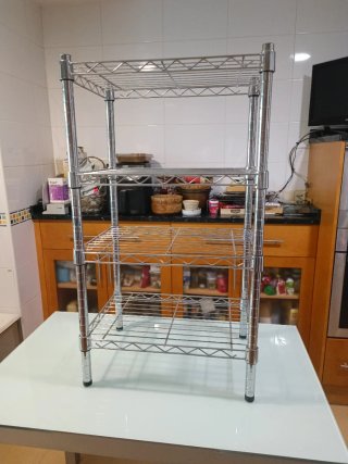 Estantería Metálica 4 Niveles Resistente