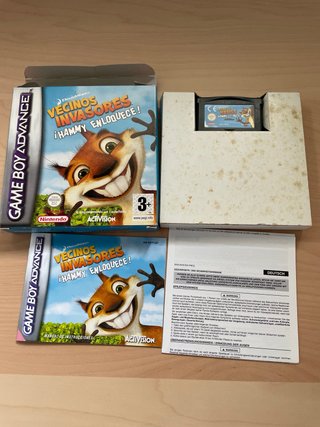 Vecinos Invasores Hammy Game Boy Advance