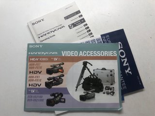 Sony HDR-FX7 HDV Profesional + Maleta
