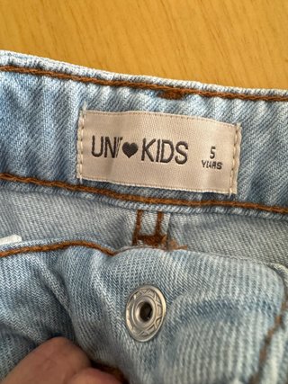 Minifaldas vaqueras niña (2 unidades) talla 5