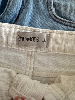 Minifaldas vaqueras niña (2 unidades) talla 5