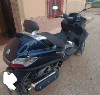 Piaggio MP3 400 Maxi Scooter Azul/Plata