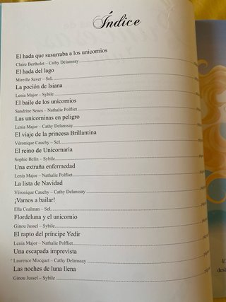 Lote 2 libros Princesas y Unicornios