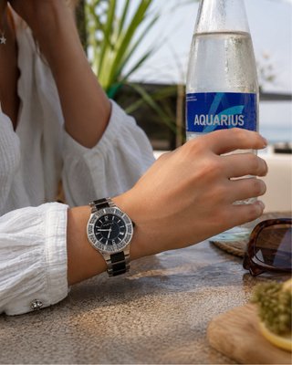 Reloj Agatha Mujer Acero Inoxidable Negro