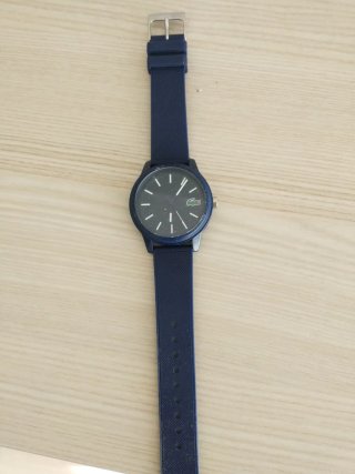 Reloj Lacoste Unisex Negro y Azul es original