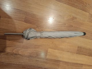 Sombrilla para carrito de bebé gris