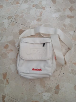 Bolso bandolera Reebok blanco
