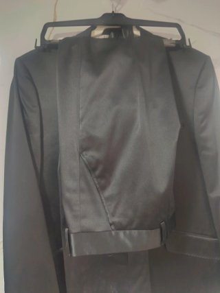 Traje Chaqueta juvenil negro talla 50