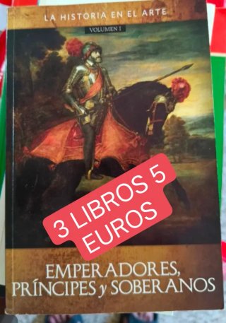 La historia en el Arte Vol. 1.  (3 libros 5 euros)