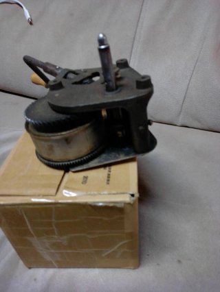 Motor de gramófono antiguo
