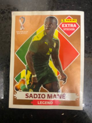 Cromo Sadio Mané Mundial 2022 Extra Sticker