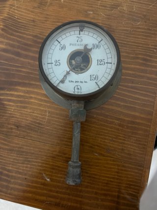Manómetro Crane Co. Vintage Industrial