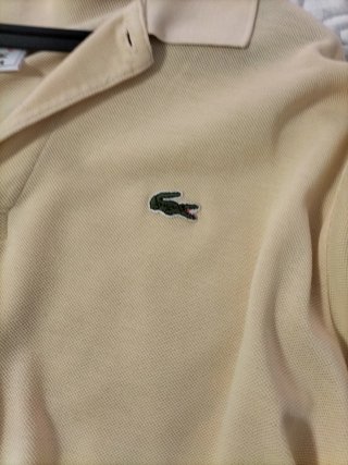 Polo Lacoste Talla 8 Amarillo