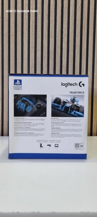 Volante Logitech G923 Trueforce PS5/PS4