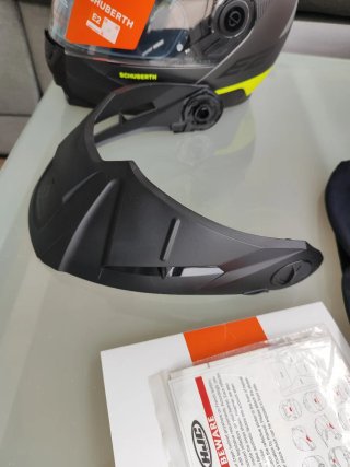 Visera Parasol Schuberth E2 Negra