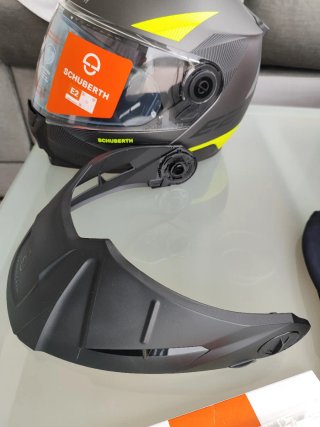 Visera Parasol Schuberth E2 Negra