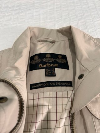 Parka Barbour Crema Talla XS