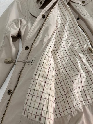 Parka Barbour Crema Talla XS