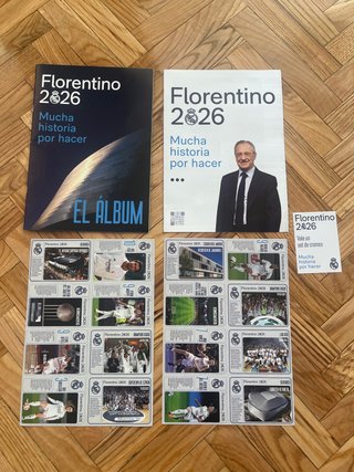 Álbum Florentino 2026 + Cromos