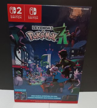 Tótem Cartón Publicitario Pokémon Leyendas Z-A