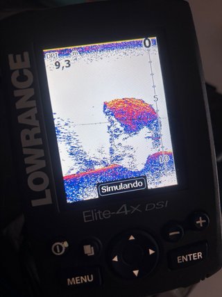 Pack pato pesca The Creek Company + Sonda lowrance