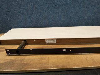Estante Flotante 80x20 cm Blanco VASAGLE LWS028W44