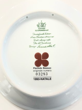Piatto Natale Desiree Copenhagen
