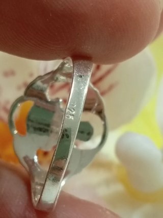 Religioso Anillo Virgen del Rocío Plata 925