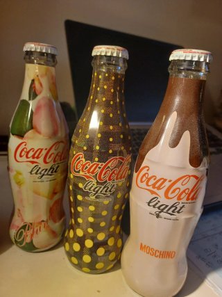 9 Bottiglie Coca Cola Edizioni Limitate