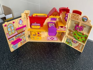 Lote Pinypon: Casa Blancanieves, Parque Juegos y m