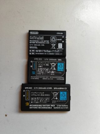 Baterías Mando Pro Switch (CTR-003) 3DS (SPR-003)