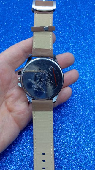 Orologio Michael John Quarzo Marrone Blu