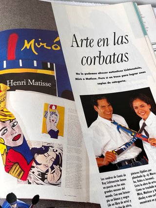 Revista de Pintura sobre seda