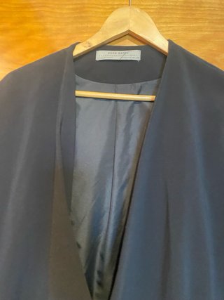 Chaqueta negra oversize