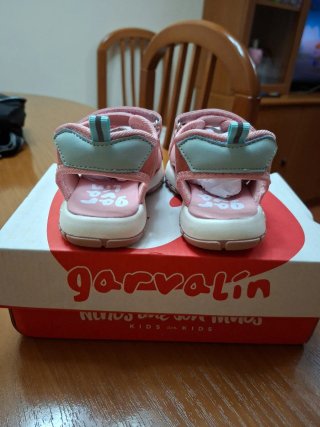 Sandalias Garvalin Rosas Niña Talla 24